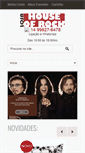Mobile Screenshot of houseofrock.com.br