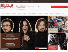 Tablet Screenshot of houseofrock.com.br